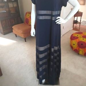 Navy blue dress